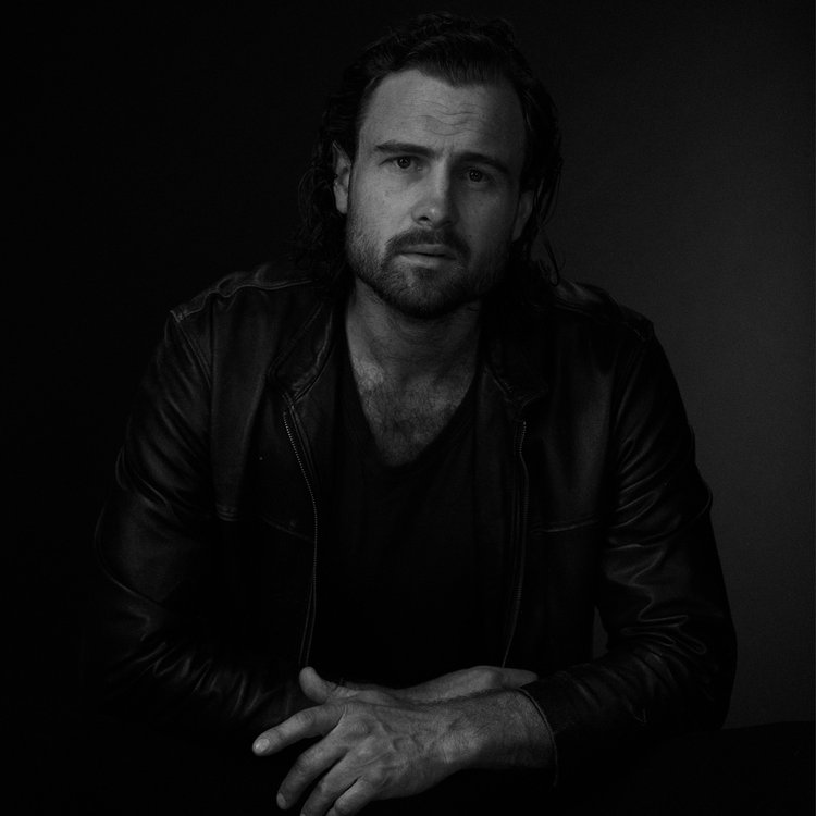 Jesse Lawrance — B&W portrait, square